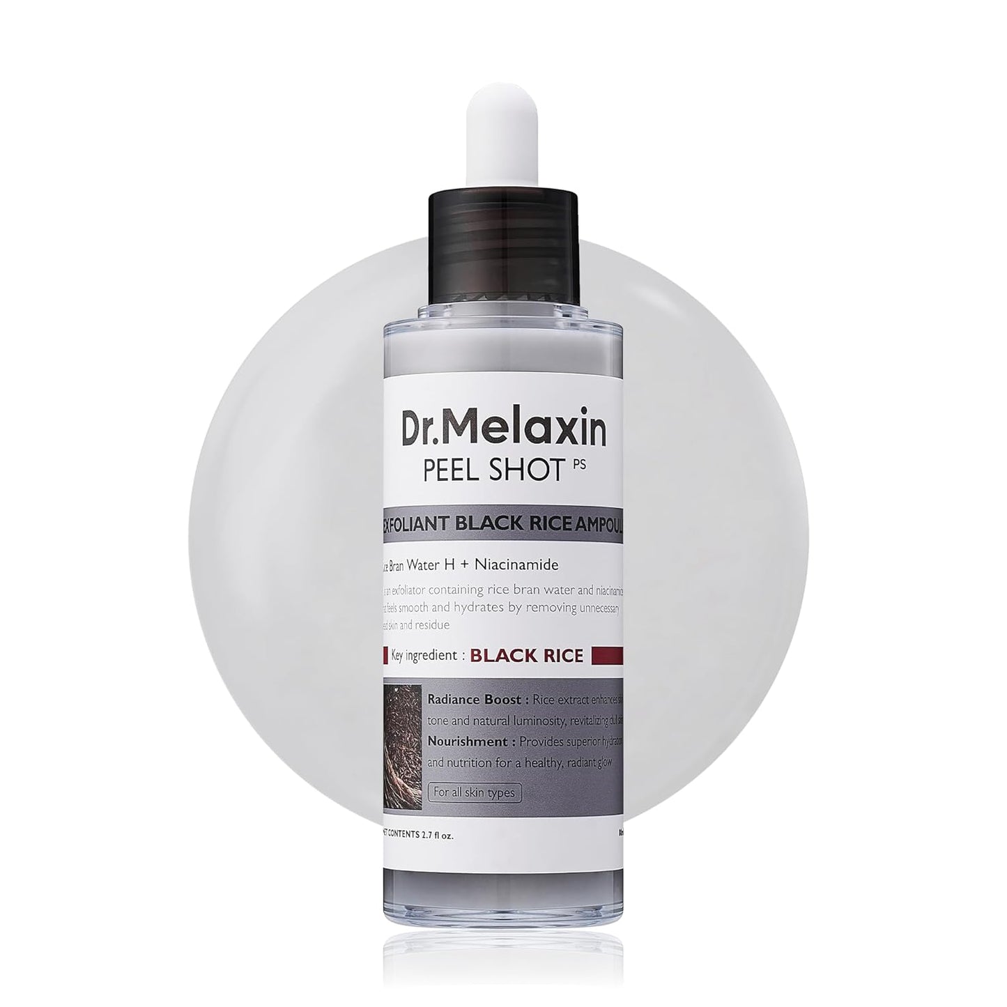 Dr. Melaxin Rice Exfoliating Serum Pore Shrinking Korean Skin Care