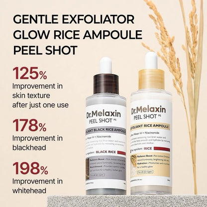 Dr. Melaxin Rice Exfoliating Serum Pore Shrinking Korean Skin Care